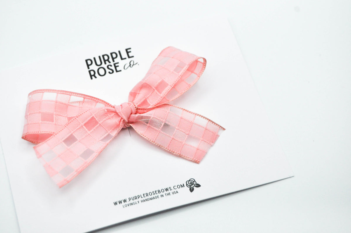 Florence// Basket Weave: Pink