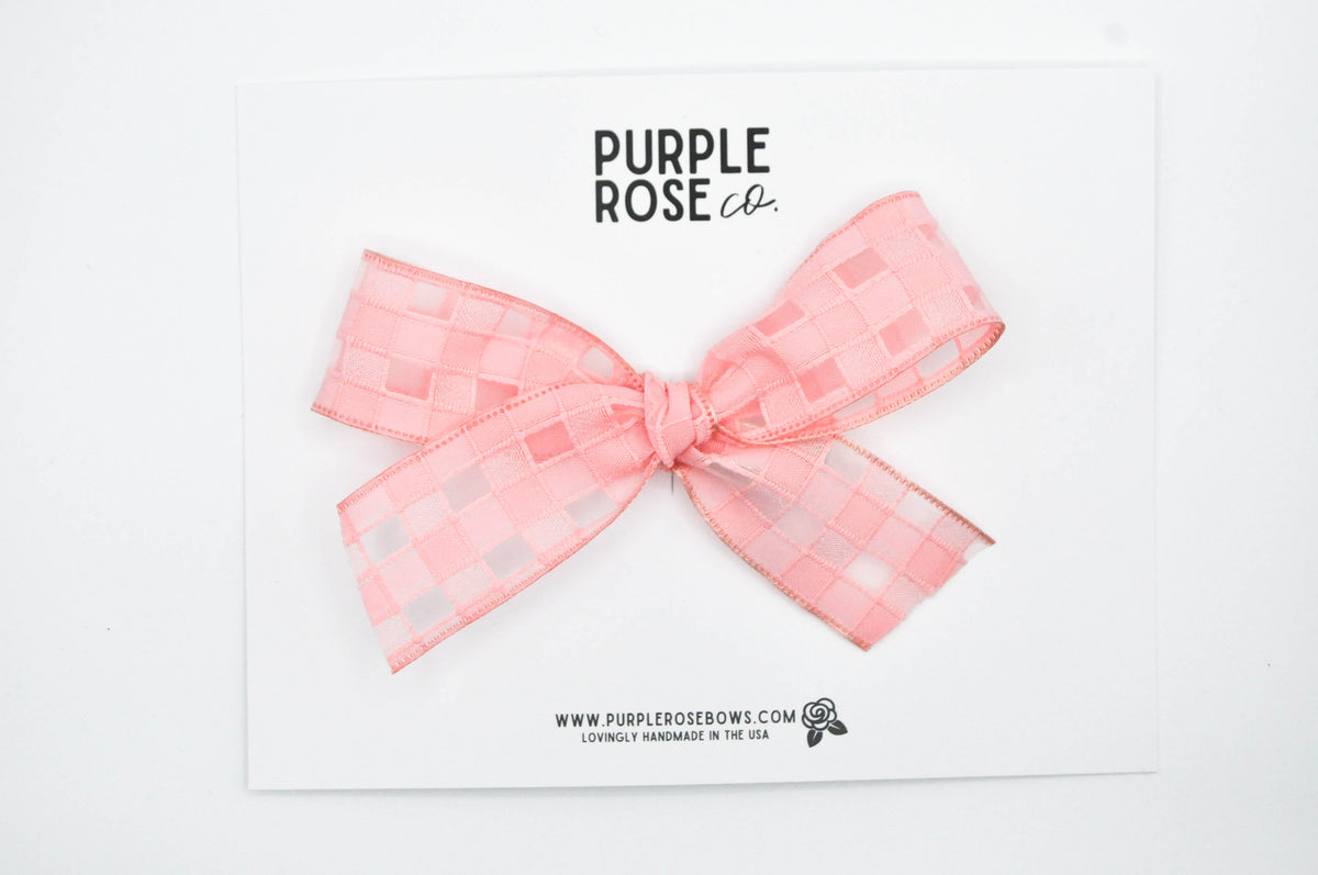 Florence// Basket Weave: Pink