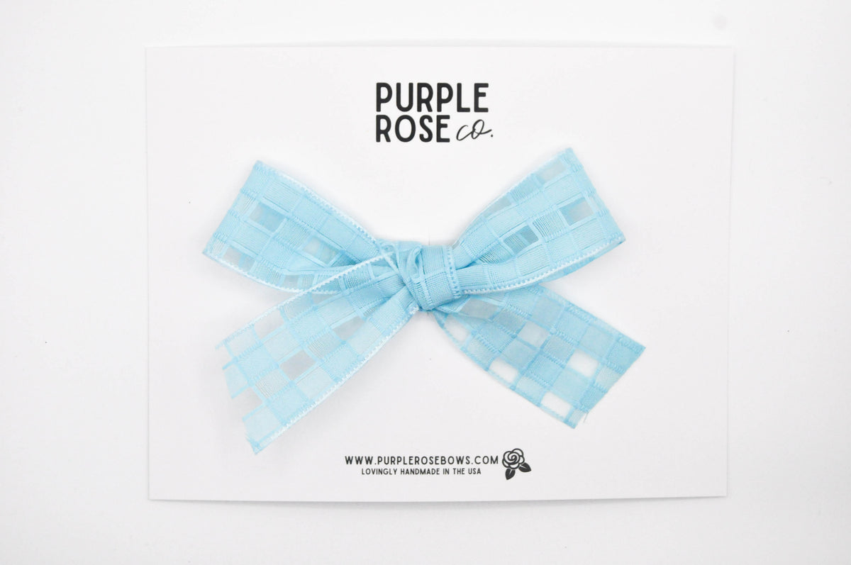 Florence// Basket Weave: Blue