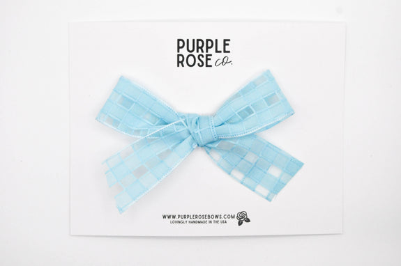 Florence// Basket Weave: Blue