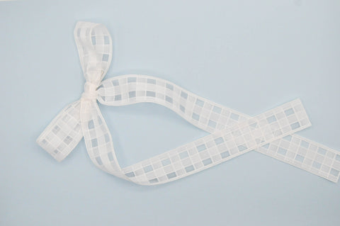 Catherine// Basket Weave: White