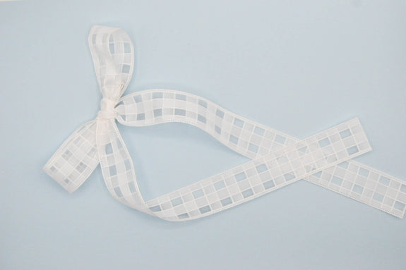 Catherine// Basket Weave: White