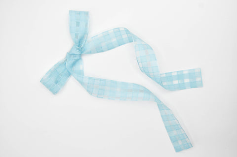 Catherine// Basket Weave: Blue