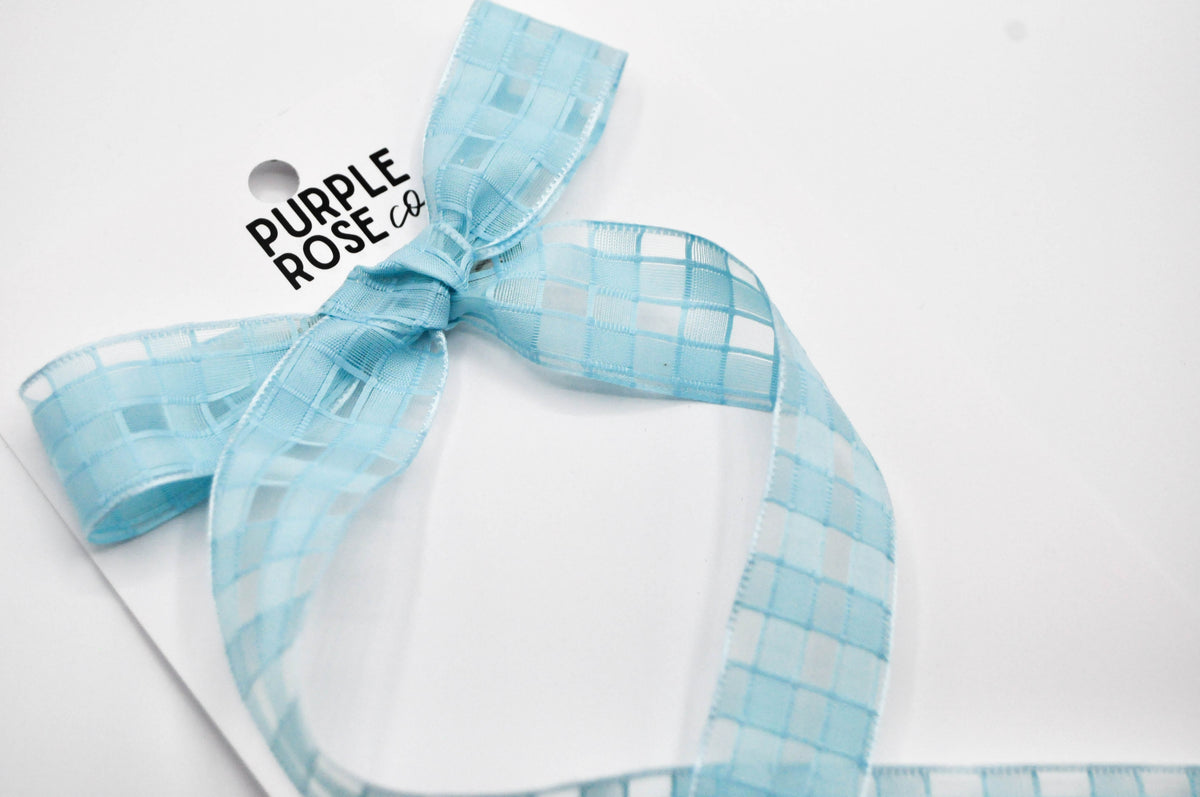 Catherine// Basket Weave: Blue