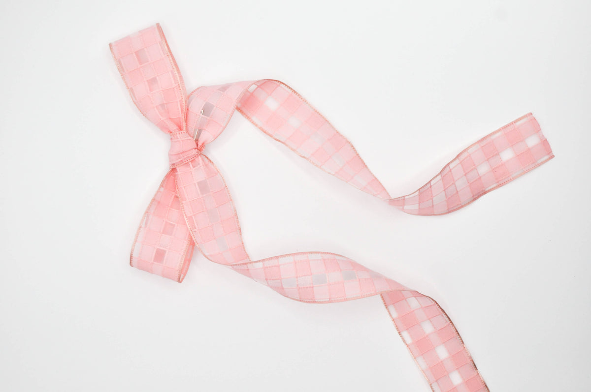 Catherine// Basket Weave: Pink