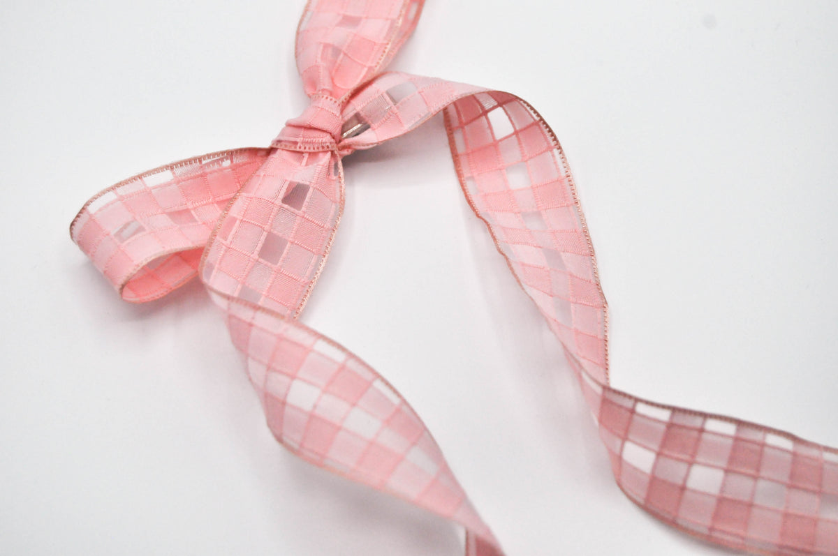 Catherine// Basket Weave: Pink