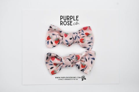 Mini Lady Pigtail Set // Berry Cute