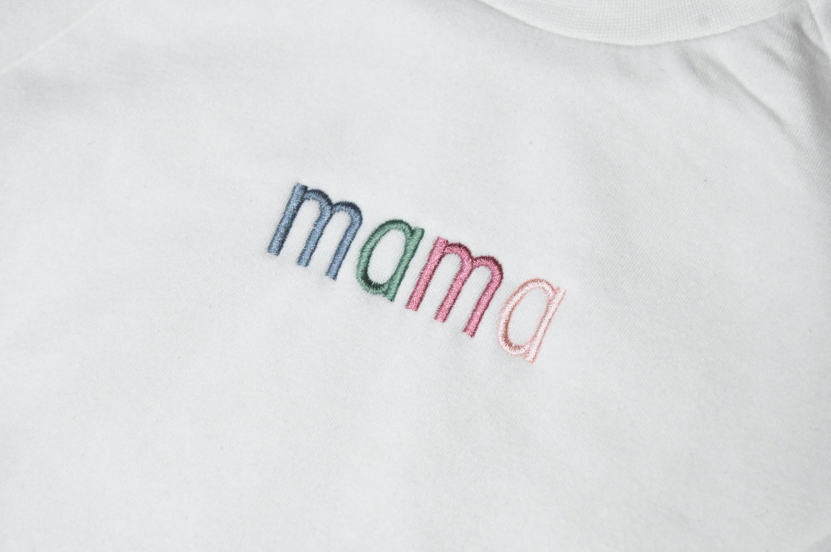 MAMA Stripes Crewneck