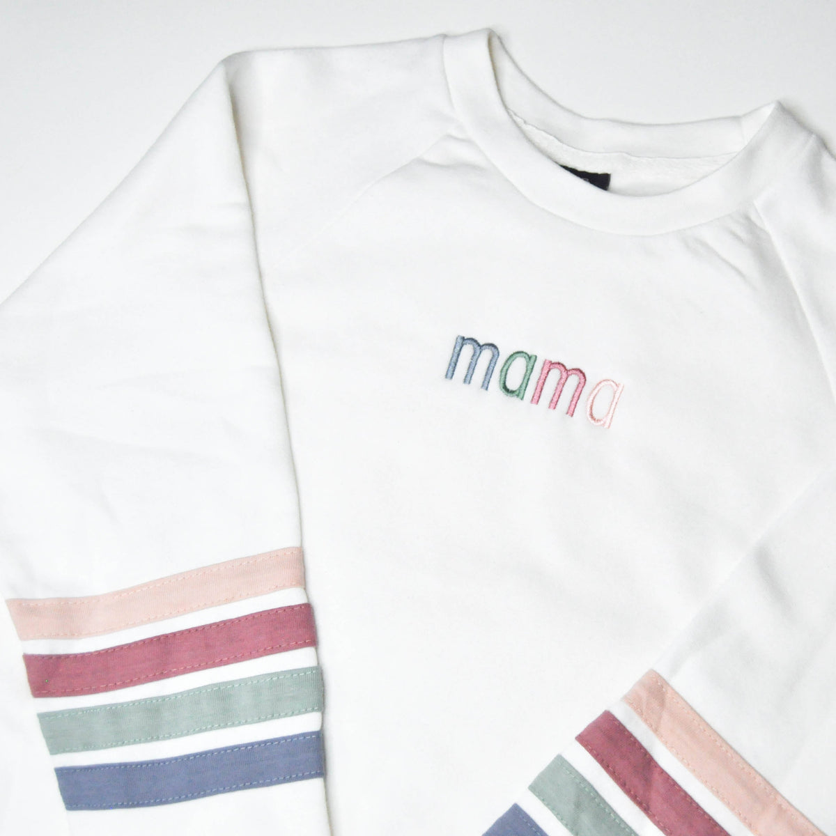 MAMA Stripes Crewneck