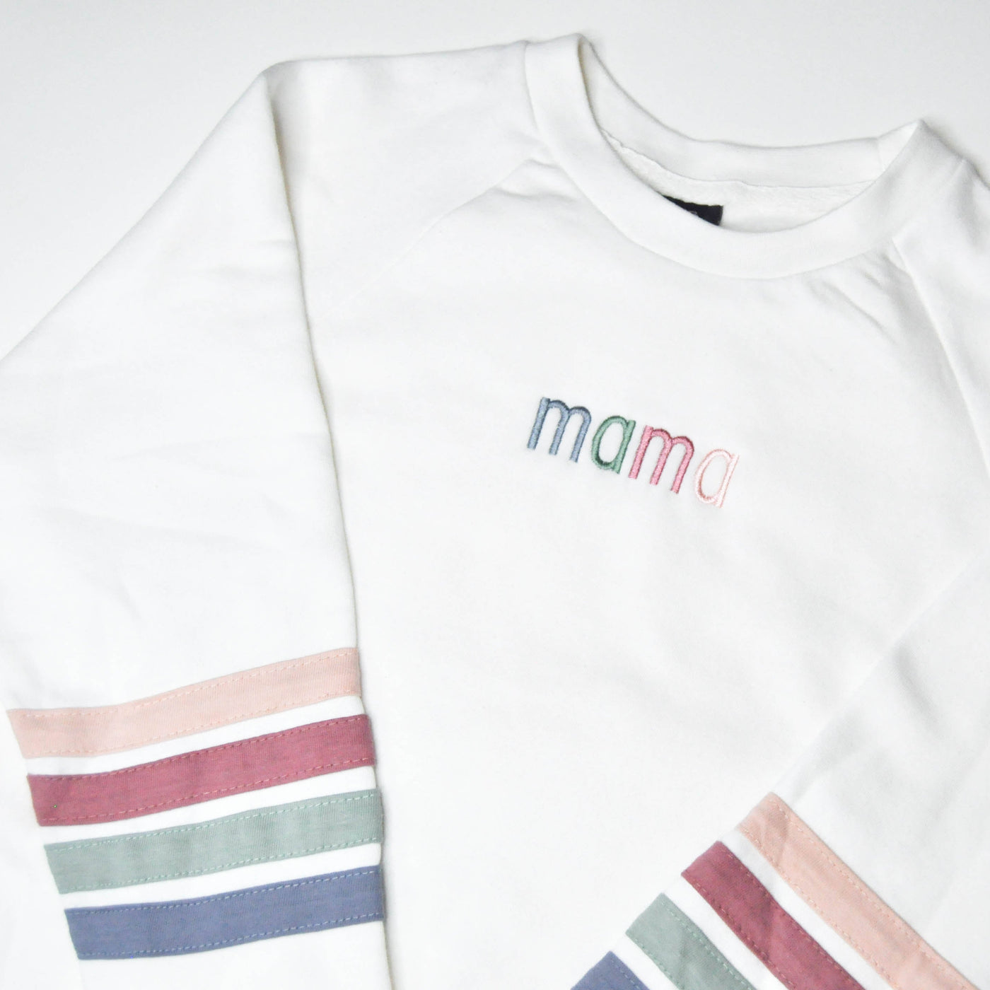Adult Premium Crewneck // MAMA Stripes