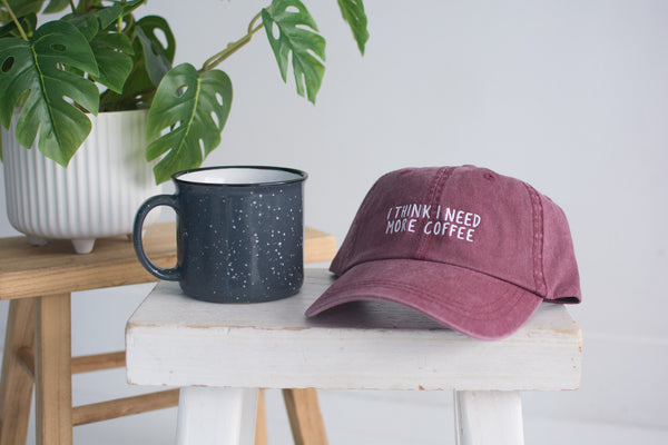 Ball Cap // More Coffee