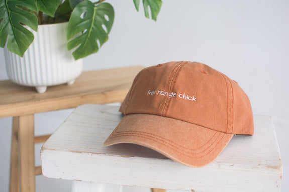 Ball Cap // Free Range Chick