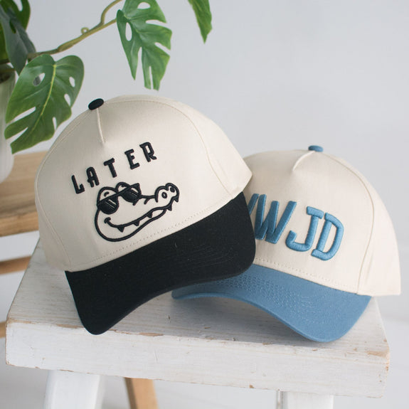 YOUTH Trucker Hat // WWJD