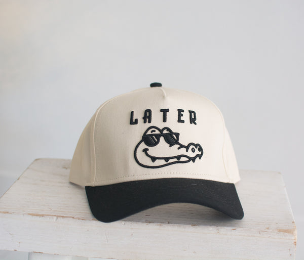 YOUTH Trucker Hat // Later Gator