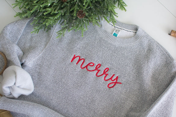 Adult Cozy Crew // Merry