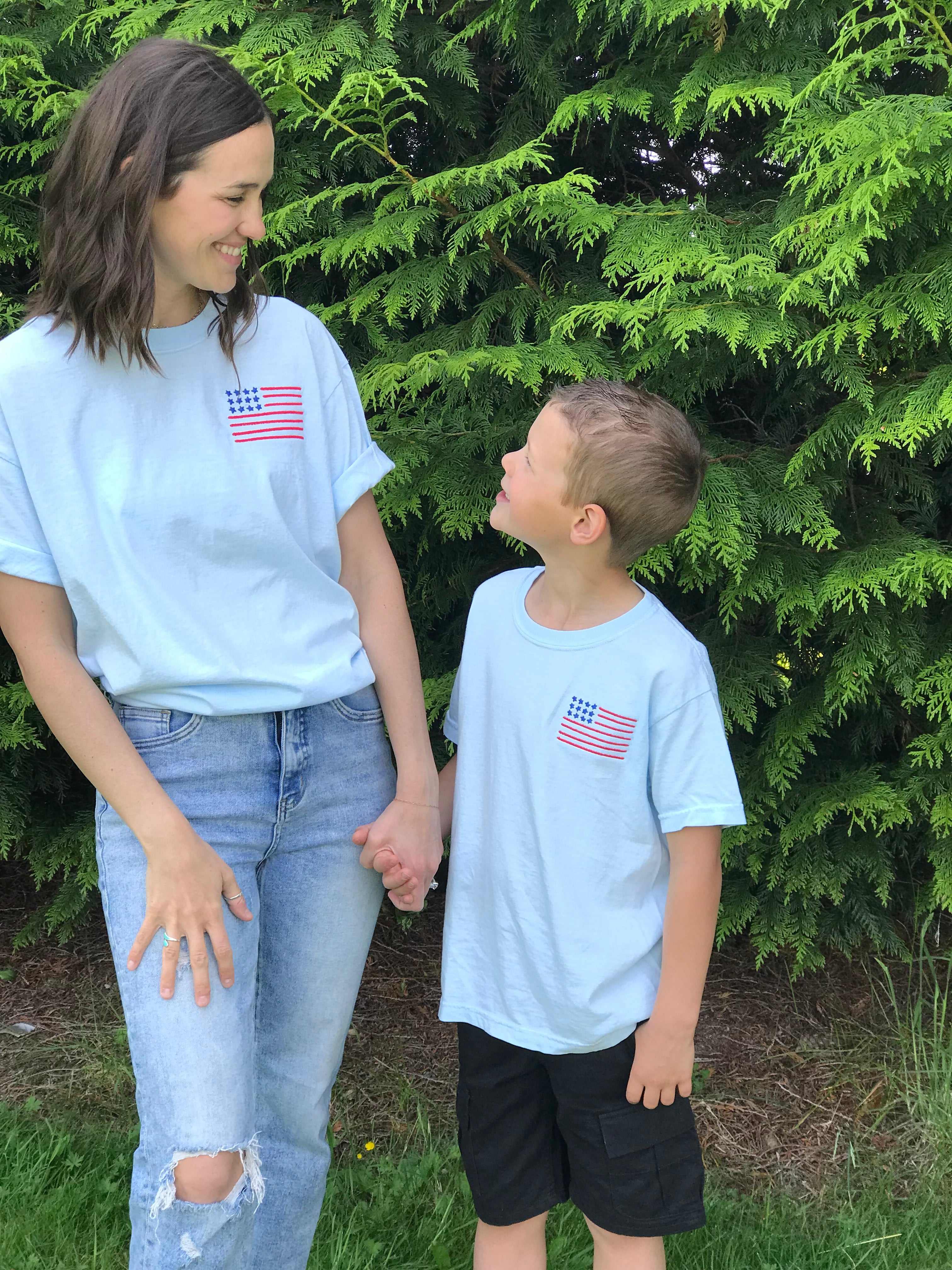 Simple Flag Youth Tee
