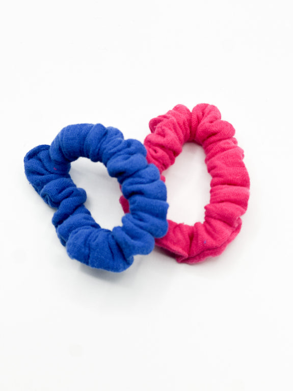 Mini Scrunchie // Pink Popper