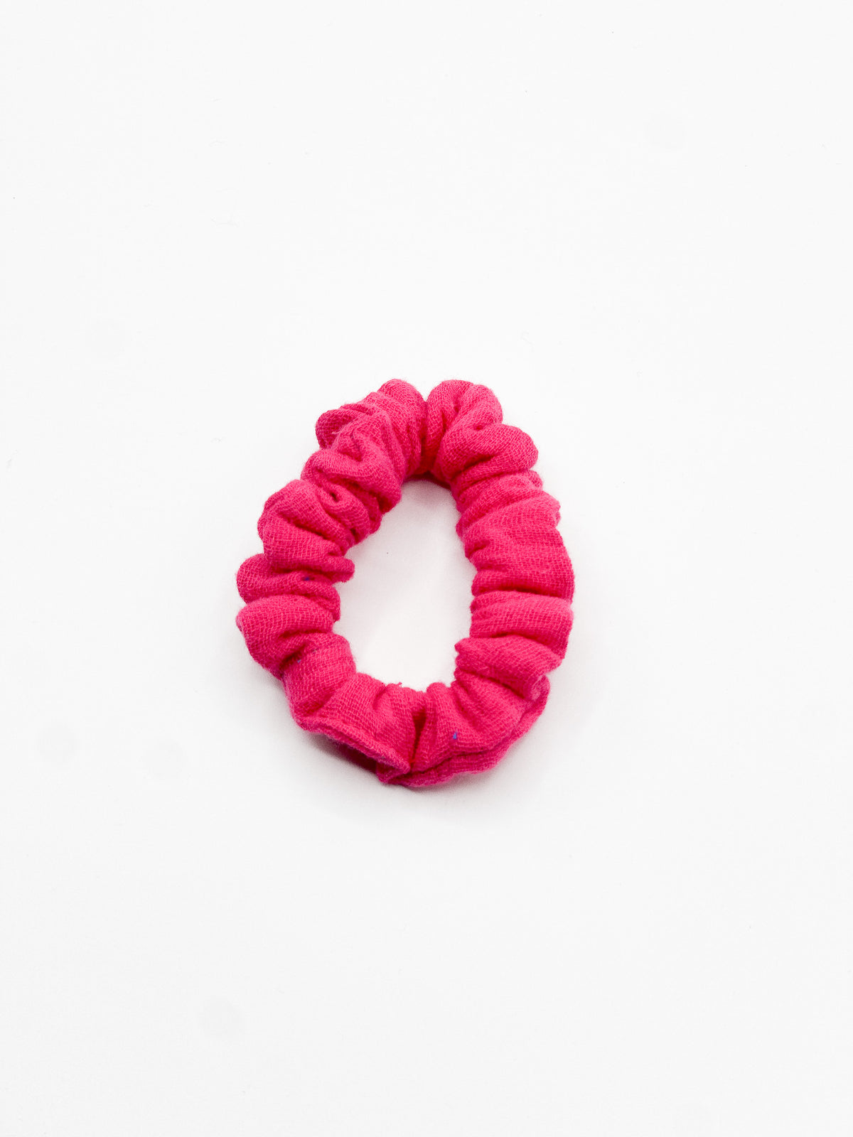 Mini Scrunchie // Pink Popper