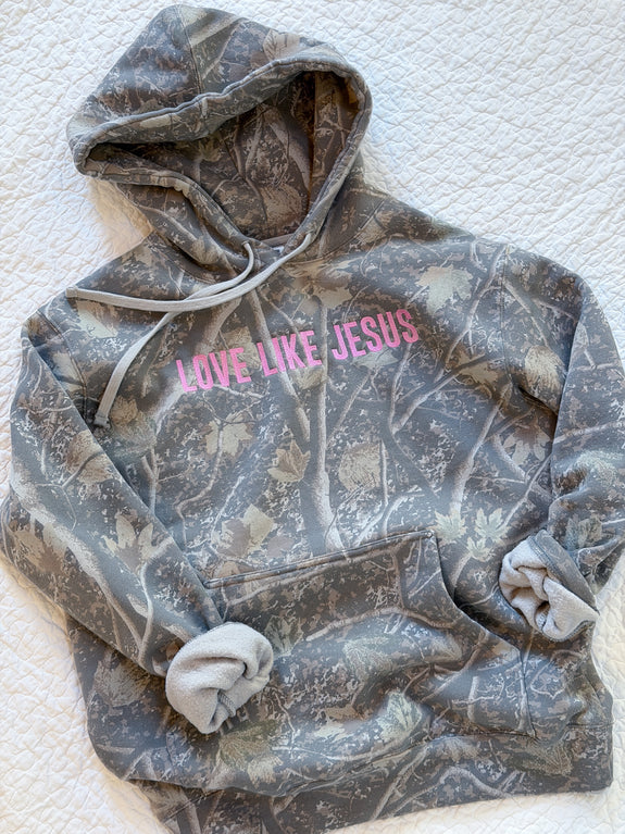 Adult Premium Hoodie // Love Like Jesus