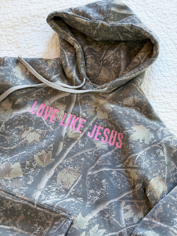 Adult Premium Hoodie // Love Like Jesus