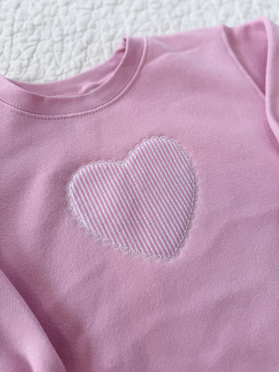Child Sweatshirt // 90's Heart