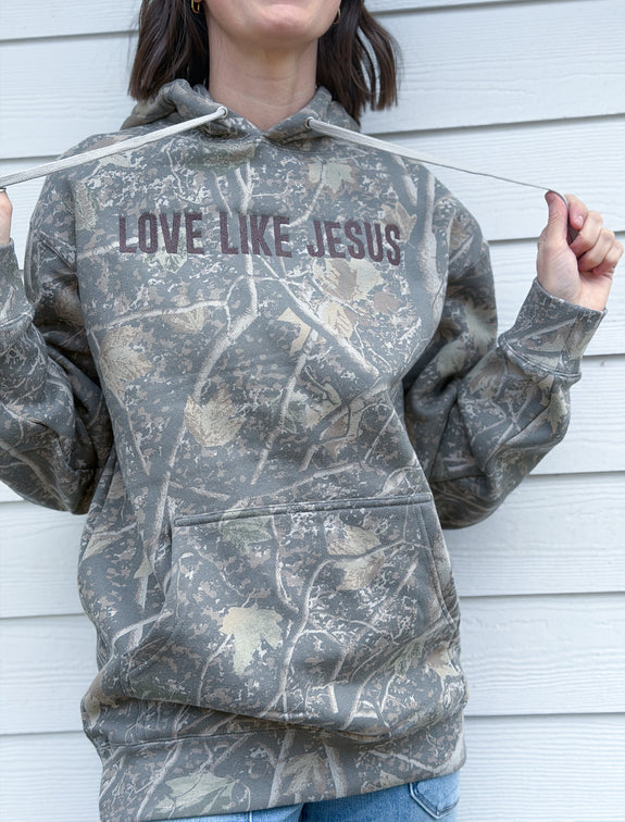 Adult Premium Hoodie // Love Like Jesus