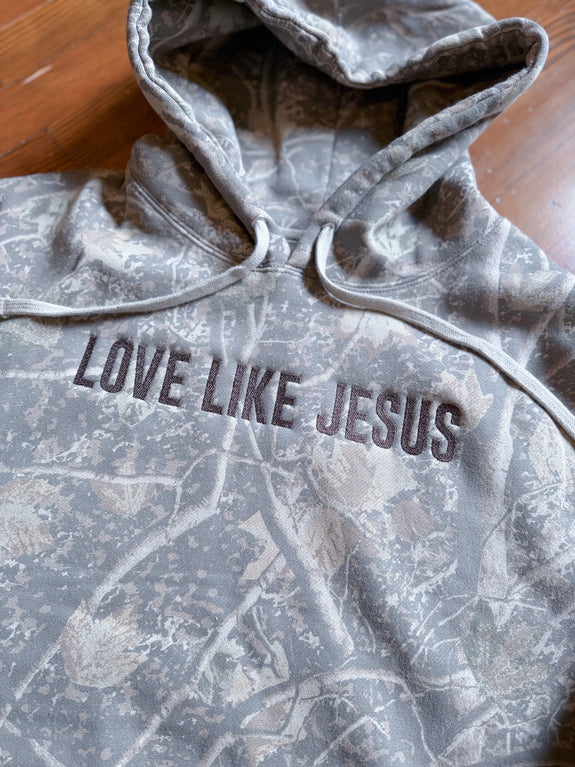 Adult Premium Hoodie // Love Like Jesus