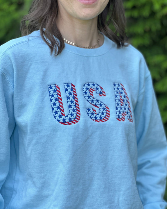 Sweatshirt // USA Stars and Stripes