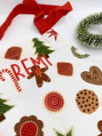 Kids Personalized Apron // Christmas Cookie