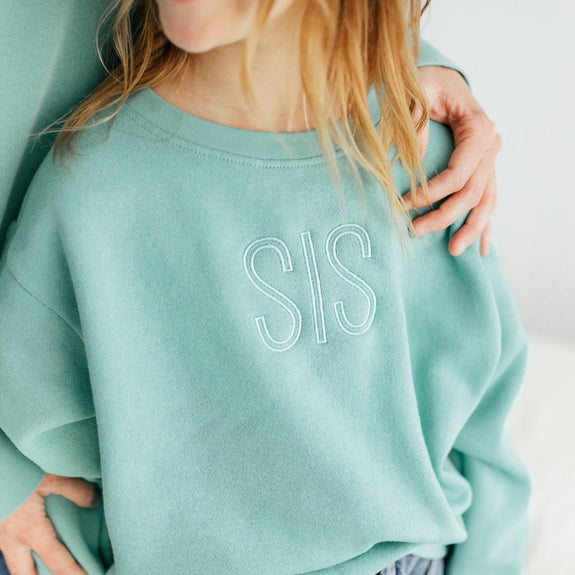 Youth Sweatshirt // MINI & SIS Thin Font
