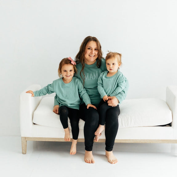 Sweatshirt // MAMA Thin Font