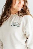 !!PREORDER!! Sweatshirt // MAMA Floral Design