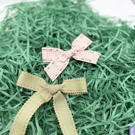 Catherine // Green Stitched