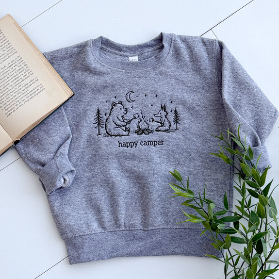 Child Sweatshirt // Happy Camper