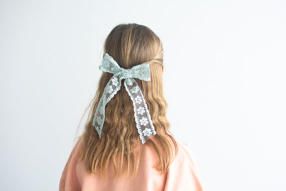 Catherine // Green Lace