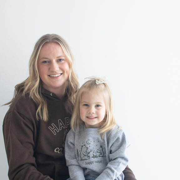 Child Sweatshirt // Happy Camper