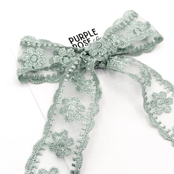 Catherine // Green Lace