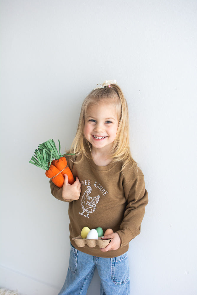 Free Range Toddler Crewneck