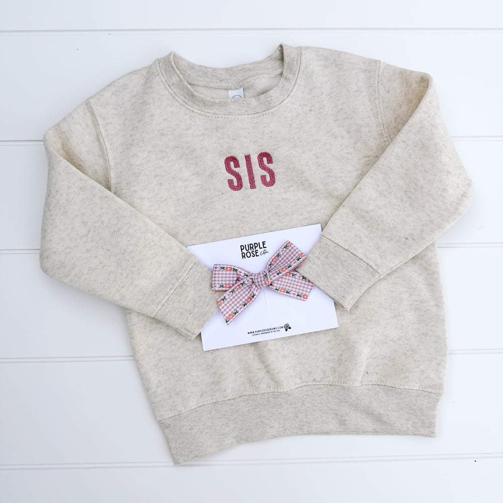 Matching MAMA/BRO/SIS Crewneck