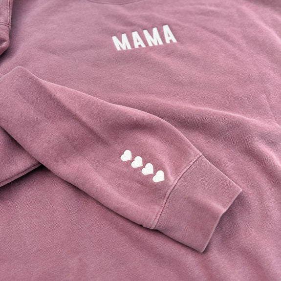 Add Sleeve Embroidery // Hearts