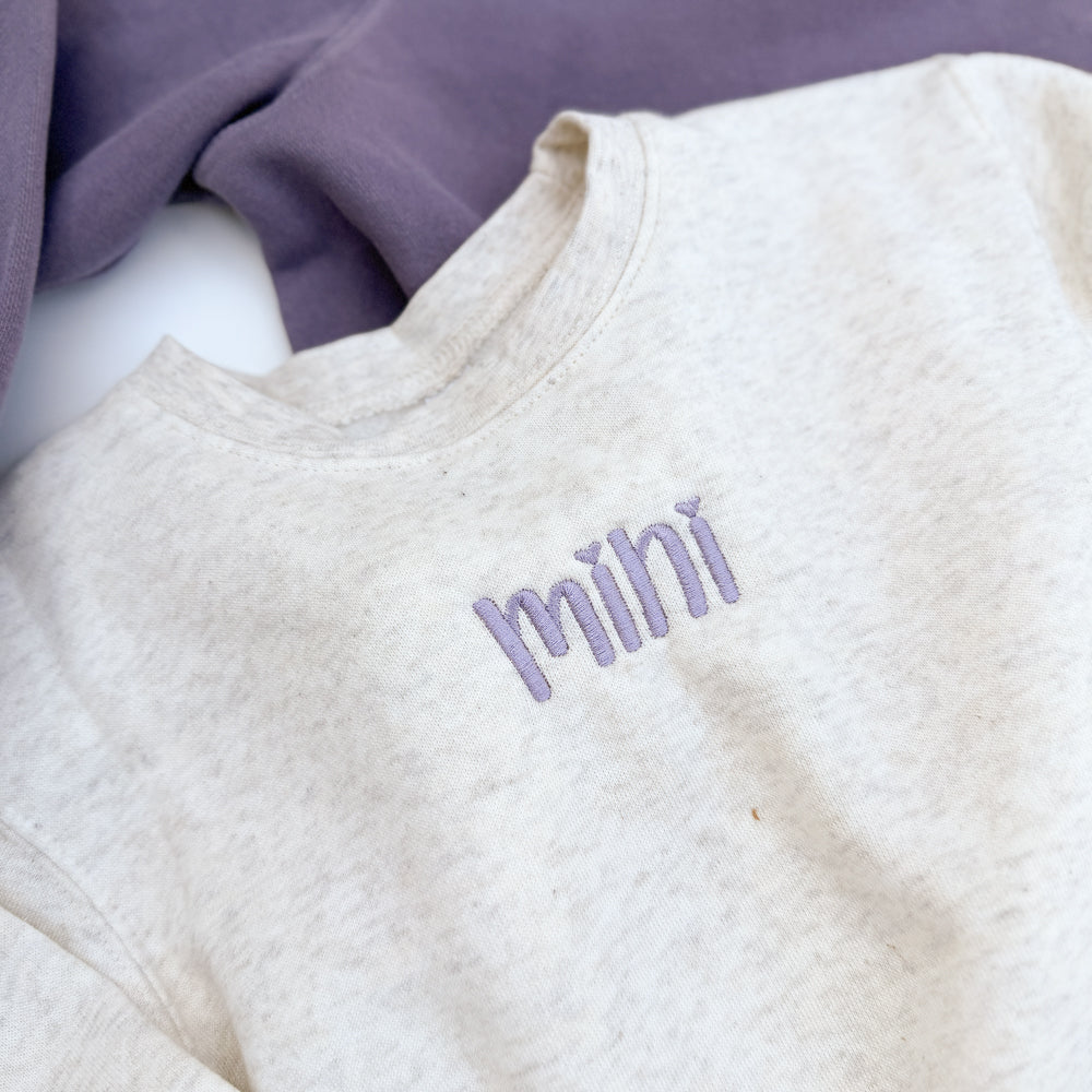 Matching Mama/Mini Hearts Crewneck