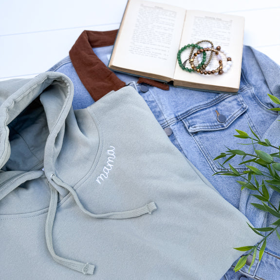 Hoodie // Mama Script