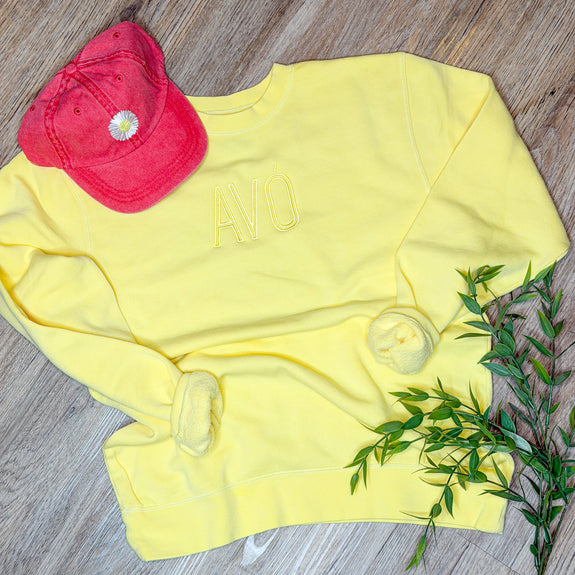 Crewneck // Custom Grandma Name Thin Font