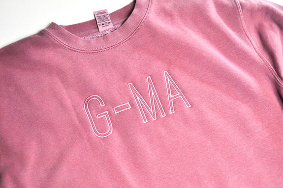 Crewneck // Custom Grandma Name Thin Font