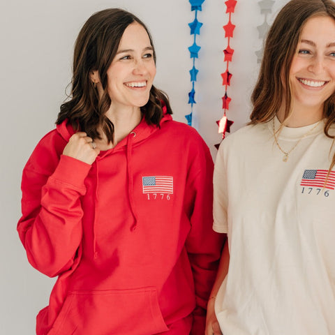 Hoodie // 1776 Flag