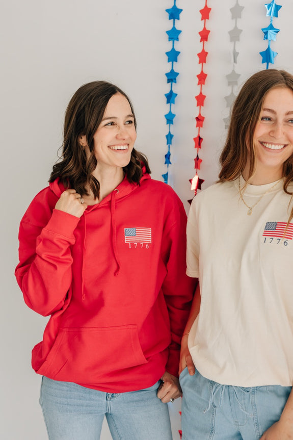 Hoodie // 1776 Flag