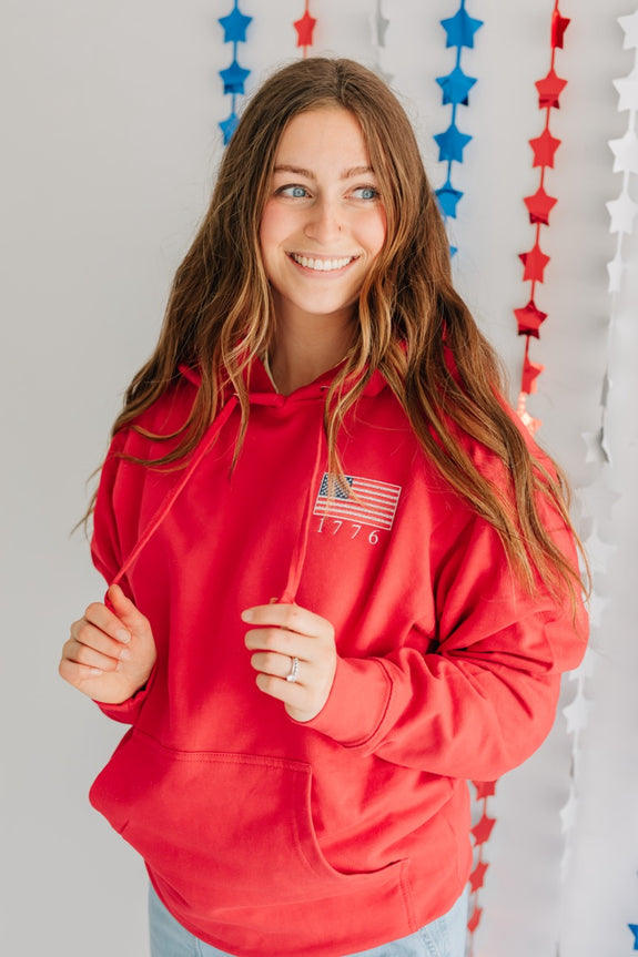 Hoodie // 1776 Flag