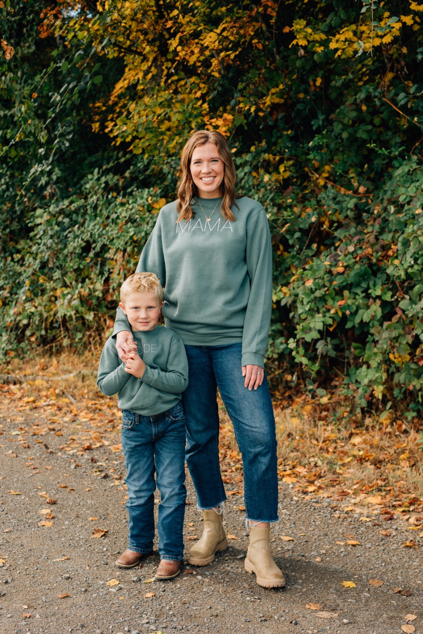 Matching Mama/Dude Crewneck