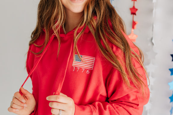 Hoodie // 1776 Flag