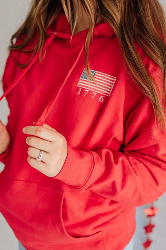 Hoodie // 1776 Flag